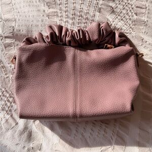 Purple/Pink Purse with Scrunch handle